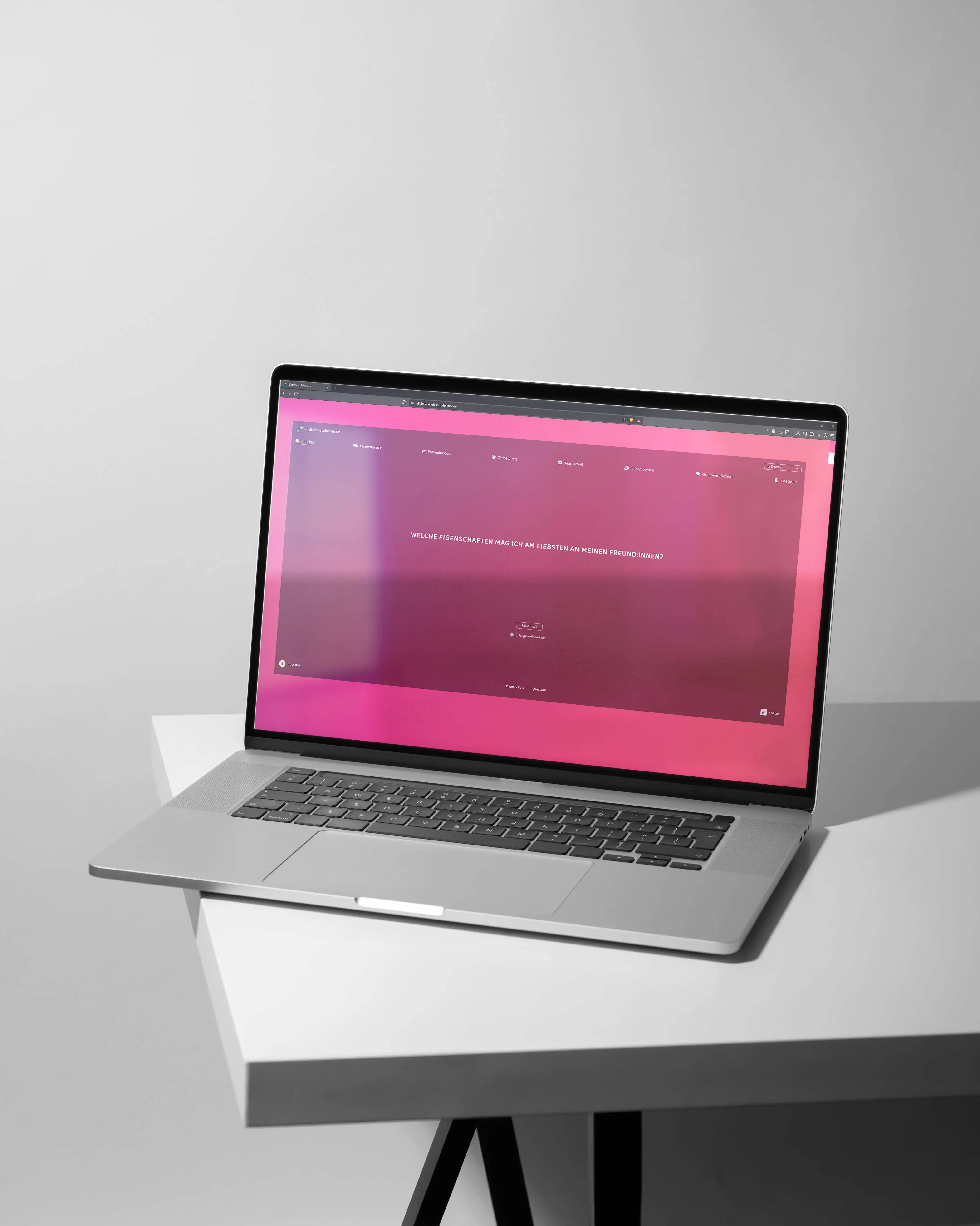 Digitaler Stuhlkreis: Unser Check-in & Check-out-Tool 2 Didaktische Schieberegler Tolles Meeting Tool